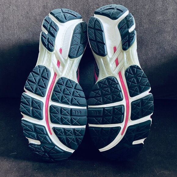 Asics Gel Kayano 19 Women's Athletic Running Shoes T350Q Grey Pink White 10 US - Picture 8 of 11